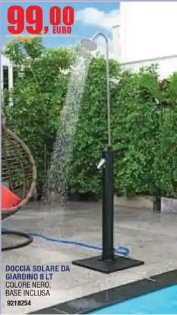 Self Doccia solare da giardino 8 lt offerta