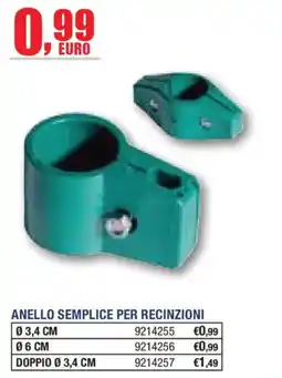 Self Anello semplice per recinzioni offerta