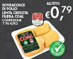 Coal City Sovracosce di pollo lenta crescita filiera coal offerta