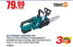 Self Elettrosegna a batteria 18V Newton offerta