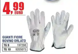 Self Guanti fiore bovino orlato offerta