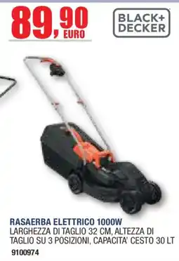 Self Rasaerba elettrico Black+Decker offerta