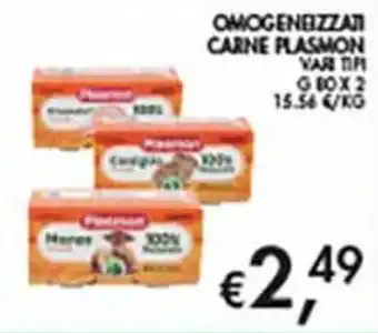 Omogeneizzati carne Plasmon