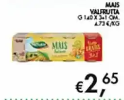 Coal City Mais Valfrutta offerta