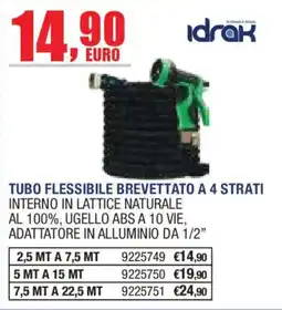 Self Tubo flessibile brevettato a 4 strati idra offerta