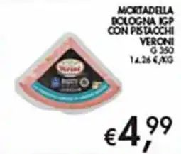 Coal City Mortadella Bologna IGP con pistacchi Veroni offerta