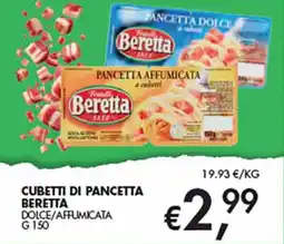 Coal City Cubetti di pancetta Beretta offerta