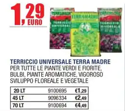 Self Terriccio universale Terra Madre offerta