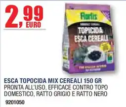 Self Florlis Esca Topocida Mix Cereali offerta