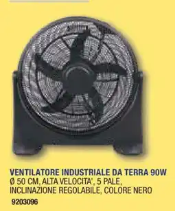 Self Ventilatore industriale da terra offerta