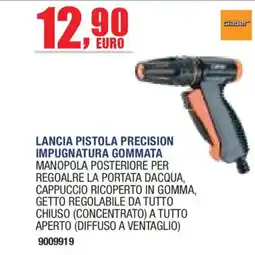 Self Lancia pistola precision Claber offerta