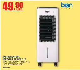 Self Bion clima raffrescatore portatile spider 5 lt offerta