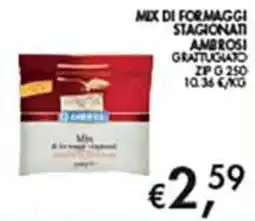 Coal City Mix di formaggi stagionati Ambrosi offerta