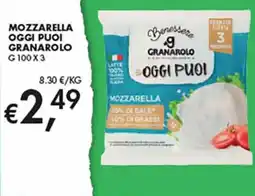 Coal City Mozzarella oggi puoi Granarolo offerta