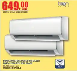 Self Condizionatore Dual Bion Silver offerta