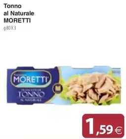 Docks Cash&Carry Tonno al Naturale Moretti offerta
