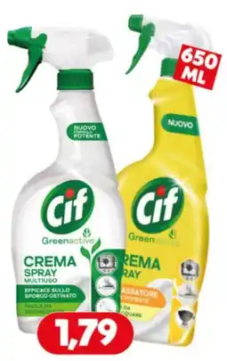 GeD Shopping Cif crema spray multiuso offerta