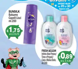 Primo Prezzo Sunsilk Balsamo Capelli Lisci offerta