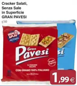 Docks Cash&Carry Cracker Salati Gran Pavesi offerta
