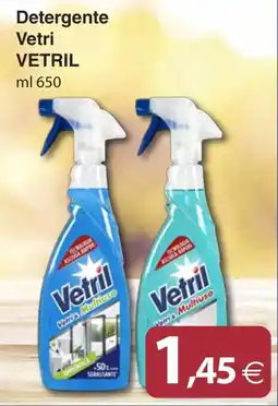 Docks Cash&Carry Detergente Vetri Vetril offerta