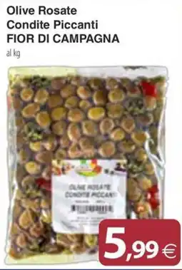 Docks Cash&Carry Olive Rosate Condite Piccanti Fior di Campagna offerta