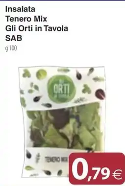 Docks Cash&Carry Insalata Tenero Mix Gli Orti in Tavola offerta
