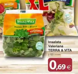 Docks Cash&Carry Insalata Valeriana Terra & Vita offerta
