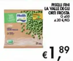 Coal City Piselli fini la valle degli orti frosta offerta