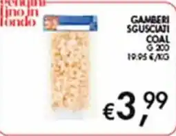 Coal City Gamberi sgusciati Coal offerta