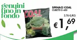 Coal City Spinaci Coal Cubetti offerta
