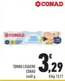 Conad Margherita Tonno leggero Conad offerta