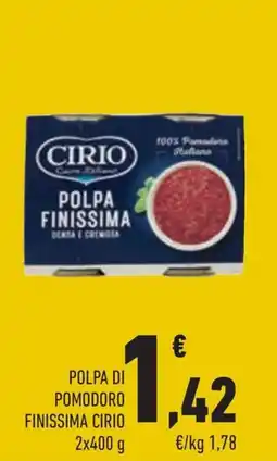 Conad Margherita Polpa di pomodoro finissima Cirio offerta