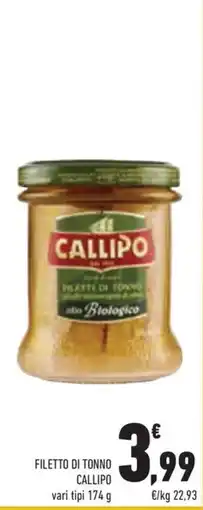 Conad Margherita Filetto di tonno Callipo offerta