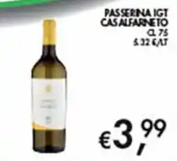 Coal City Passerina IGT Cas Alfarneto offerta