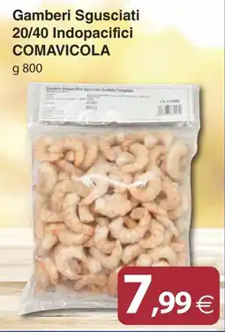 Docks Cash&Carry Gamberi Sgusciati COMAVICOLA offerta