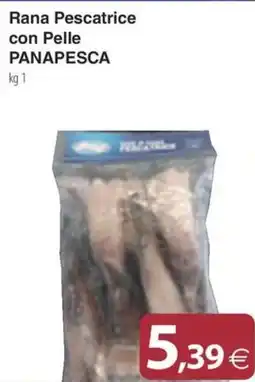 Docks Cash&Carry Rana Pescatrice con Pelle PANAPESCA offerta