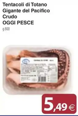 Docks Cash&Carry Tentacoli di Totano Gigante del Pacifico Crudo offerta