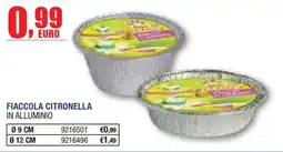 Self Fiaccola citronella in alluminio offerta