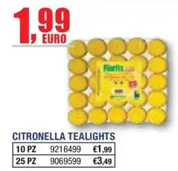 Self Citronella Tealights offerta