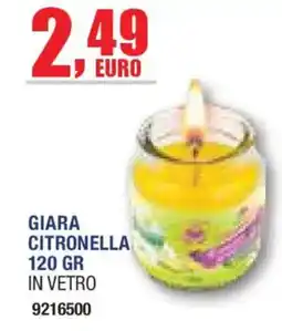 Self Giara citronella offerta