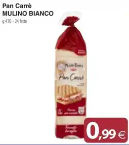 Docks Cash&Carry Pan Carrè Mulino Bianco offerta