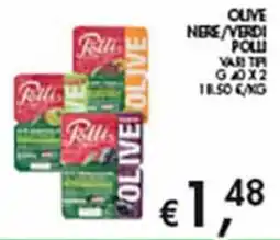 Coal City Polti olive nere/verdi polli offerta