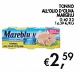 Coal City Tonno all'olio d'oliva Mareblu offerta