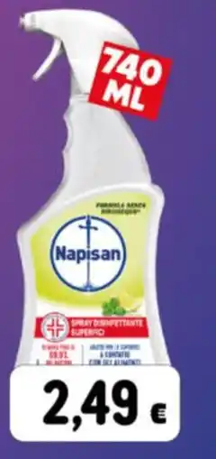 GeD Shopping Spray disinfettante superiore Napisan offerta