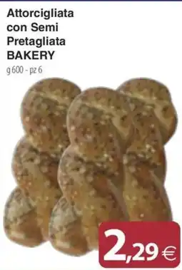 Docks Cash&Carry Attorcigliata con Semi Pretagliata BAKERY offerta