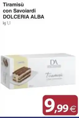 Docks Cash&Carry Tiramisù con Savoiardi Dolceria Alba offerta