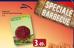 Docks Cash&Carry Hamburger Fiorani di Bovino Adulto Piemontese offerta
