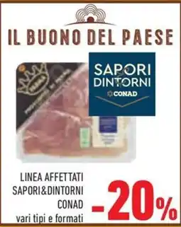 Conad Margherita Affettati Sapori&Dintorni Conad offerta