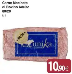 Docks Cash&Carry Carne Macinata di Bovino Adulto Kunika offerta