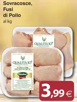 Docks Cash&Carry Sovracosce, Fusi di Pollo Amadori offerta
